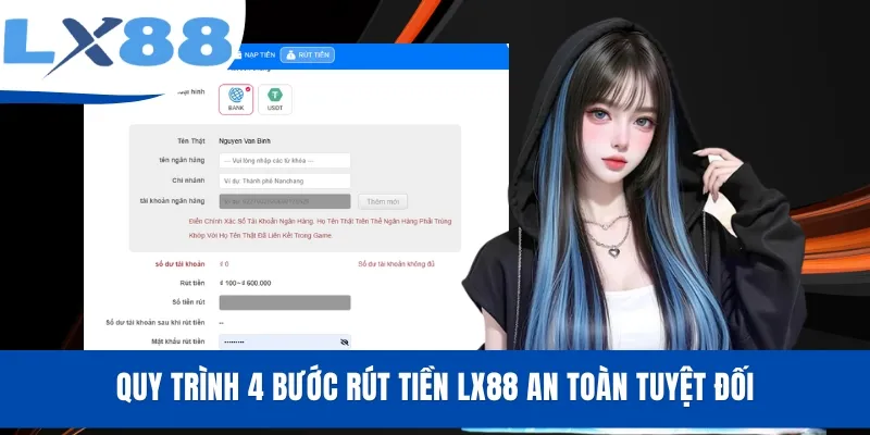 Rút Tiền LX88 - Hướng Dẫn Thao Tác Nhanh Gọn Và An Toàn - tivex